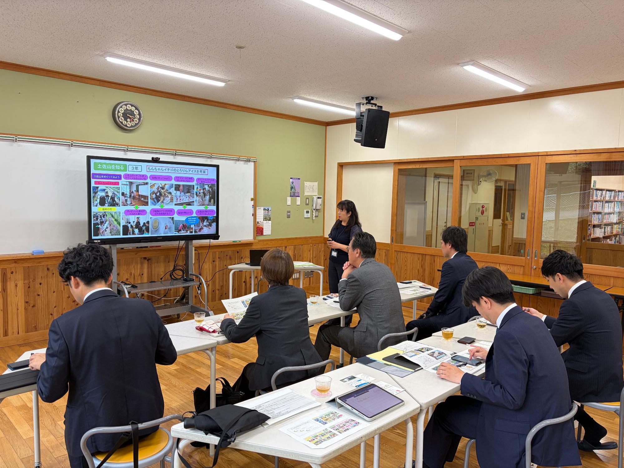 R08土佐山学舎の説明