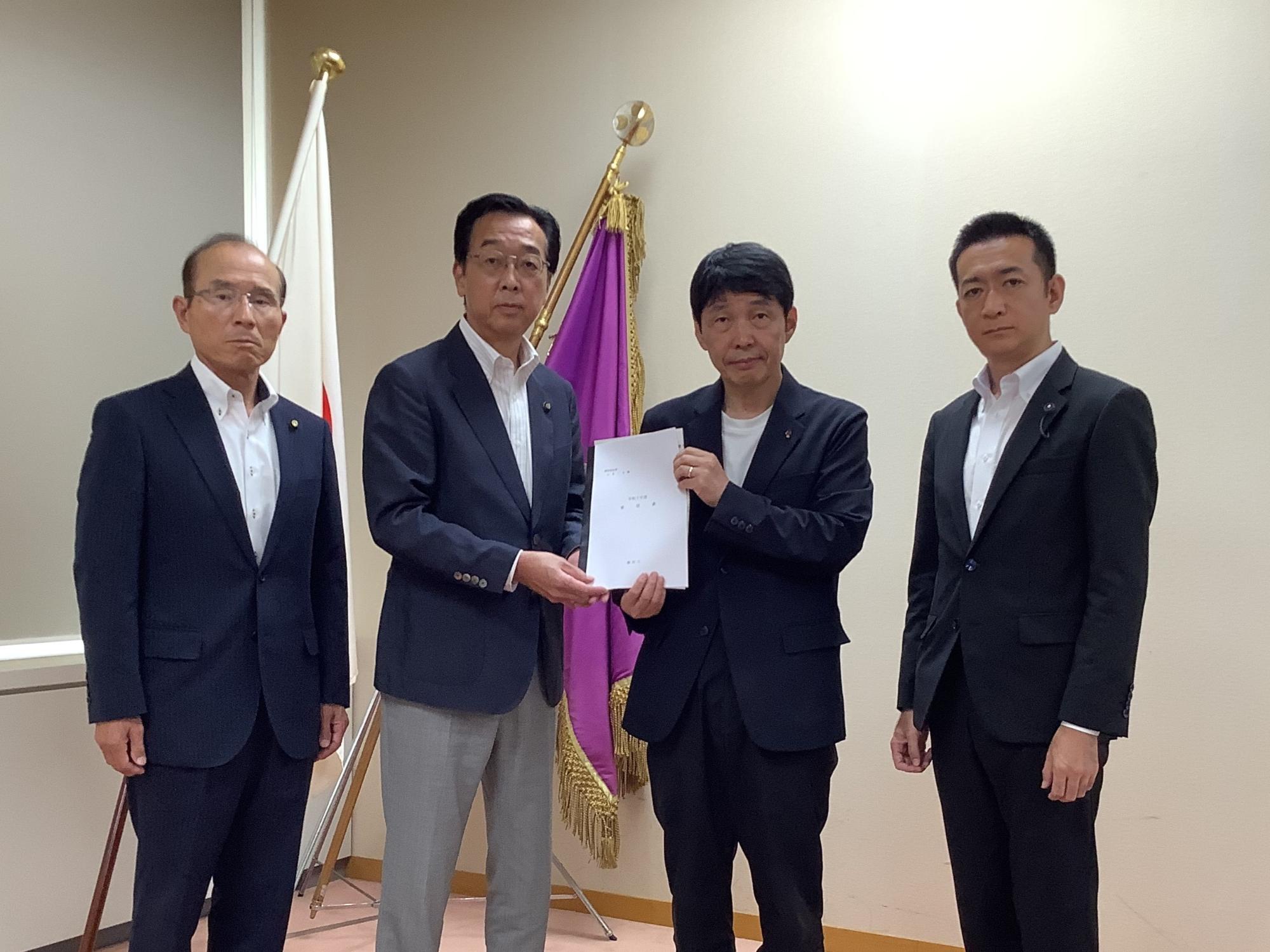 R07群馬県知事への要望の様子