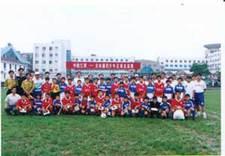 江陰でのサッカー交流の様子