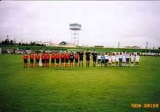 藤岡市でのサッカー交流の様子