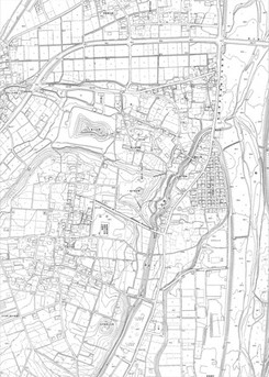 古墳分布図クリアファイル裏面の画像