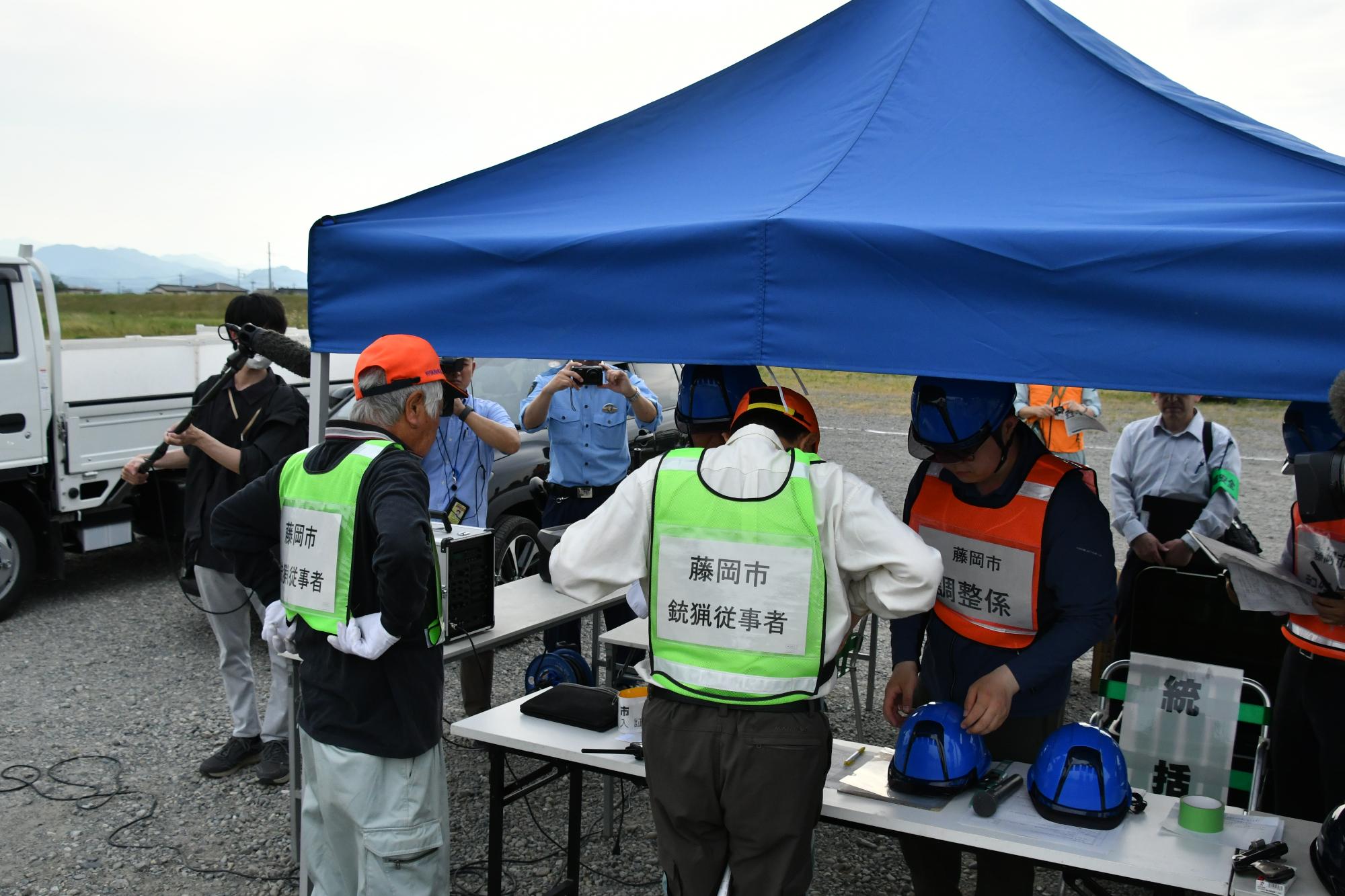 R08緊急銃猟実地訓練の様子2