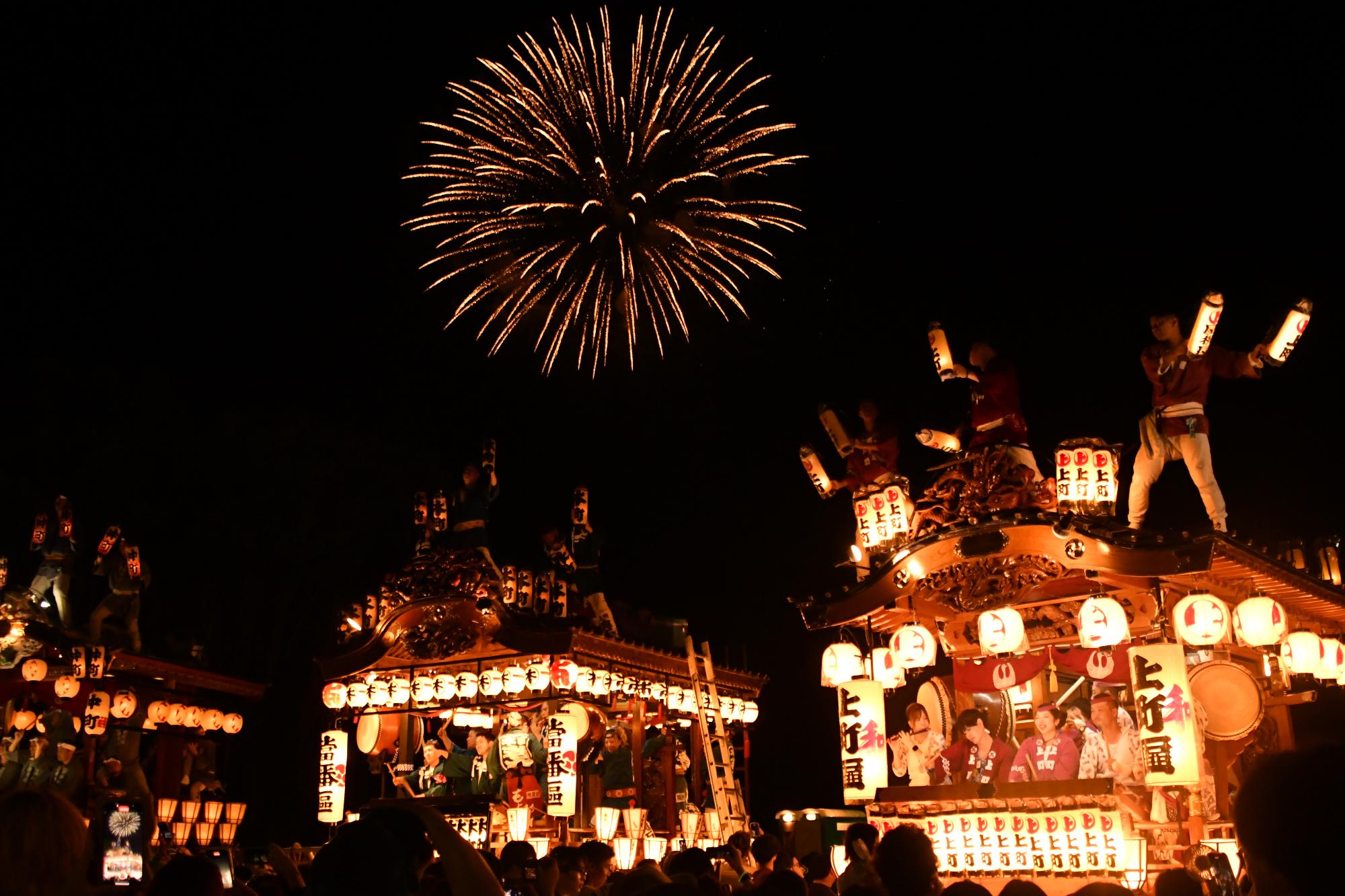 R07鬼石夏祭り寄り合いの様子