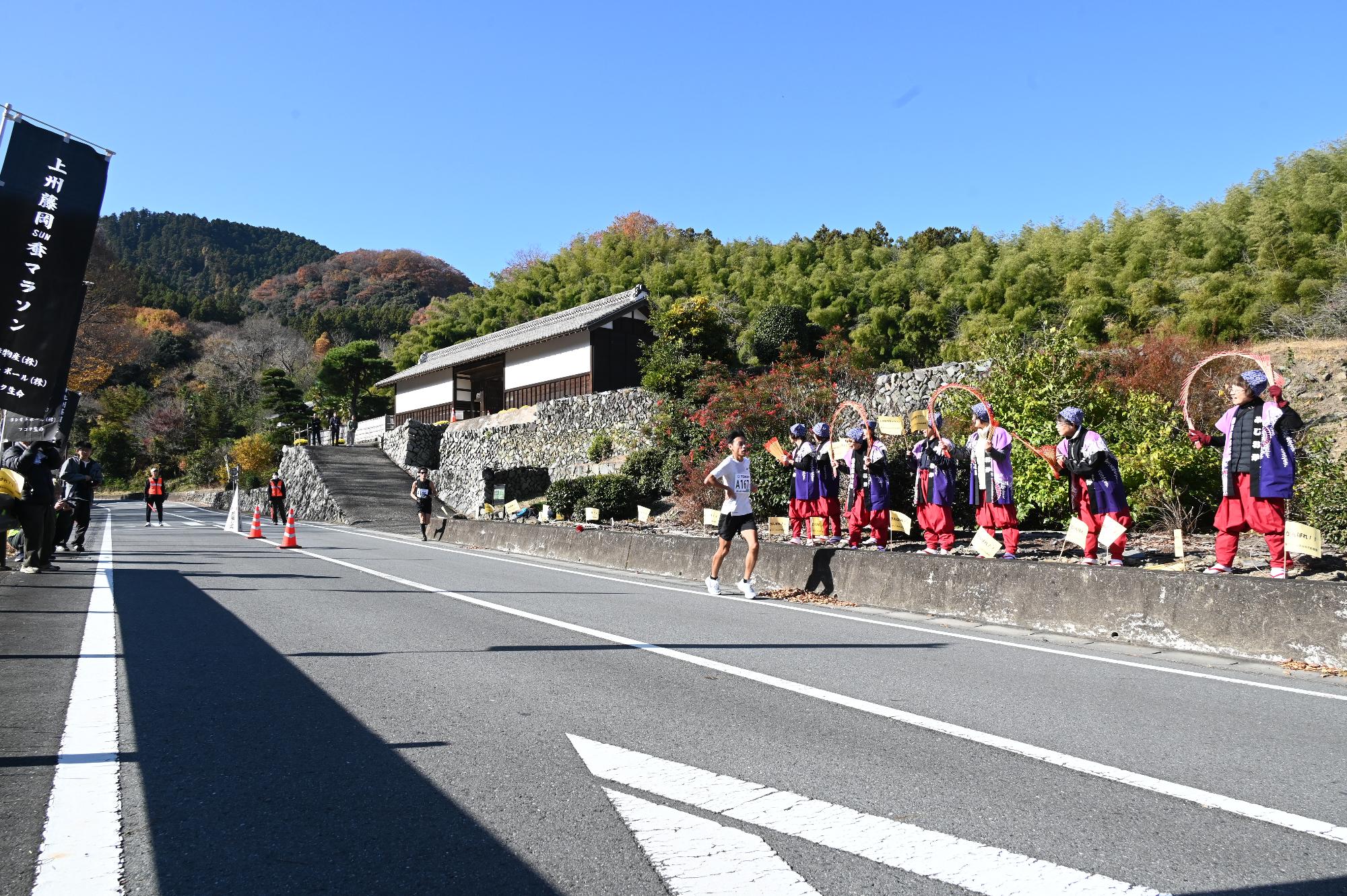 R07蚕マラソンの様子