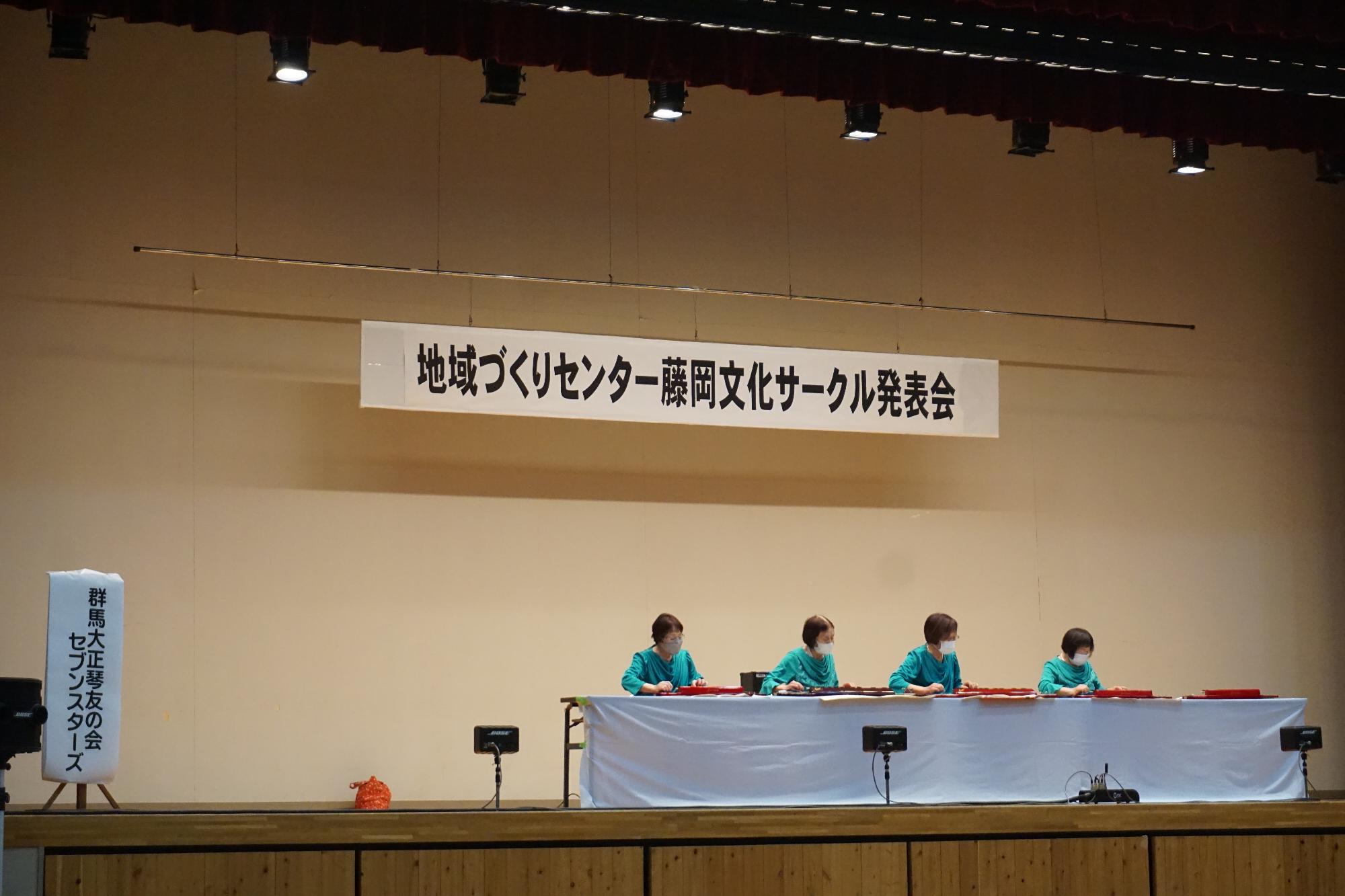 R07文化サークル発表会の様子