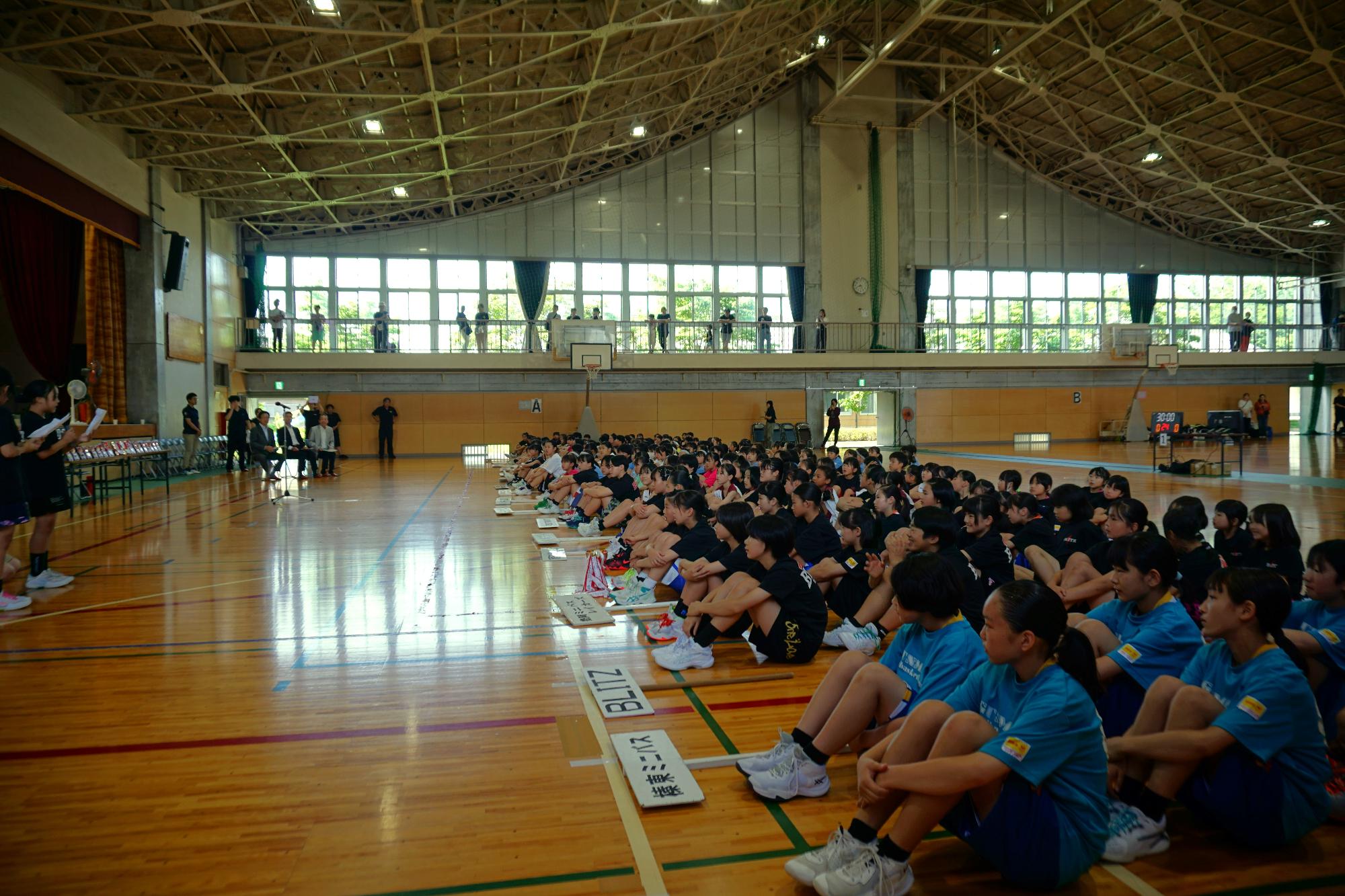 R07ミニバスケットボール大会の様子