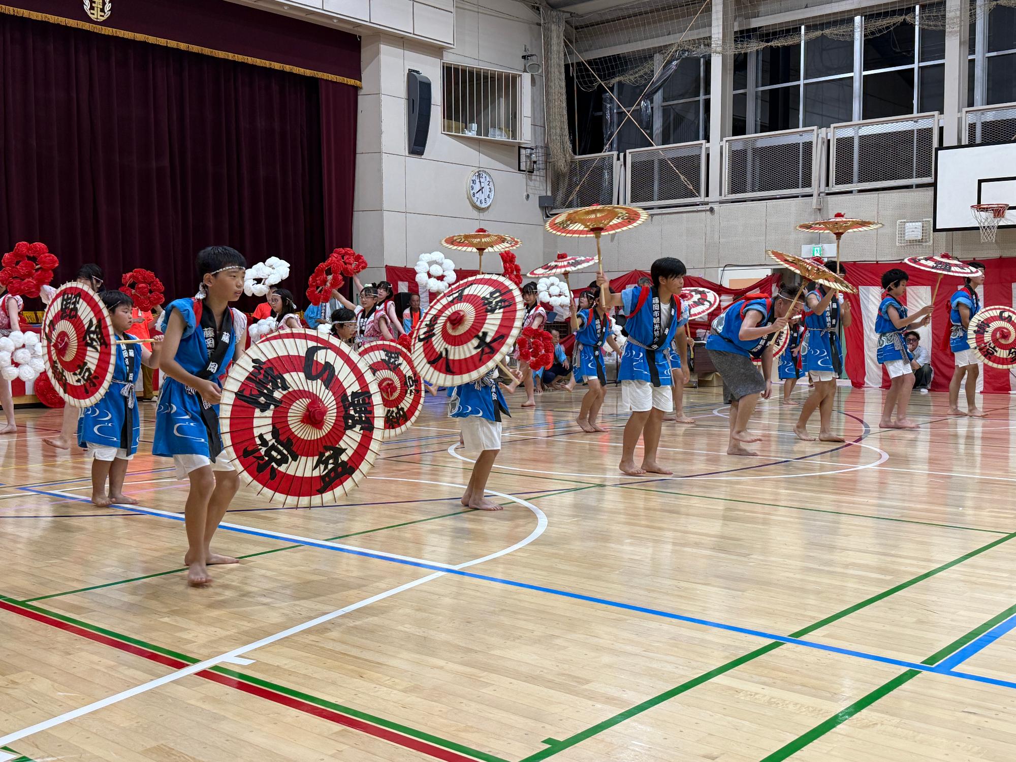 R08浄法寺盆踊り大会の様子