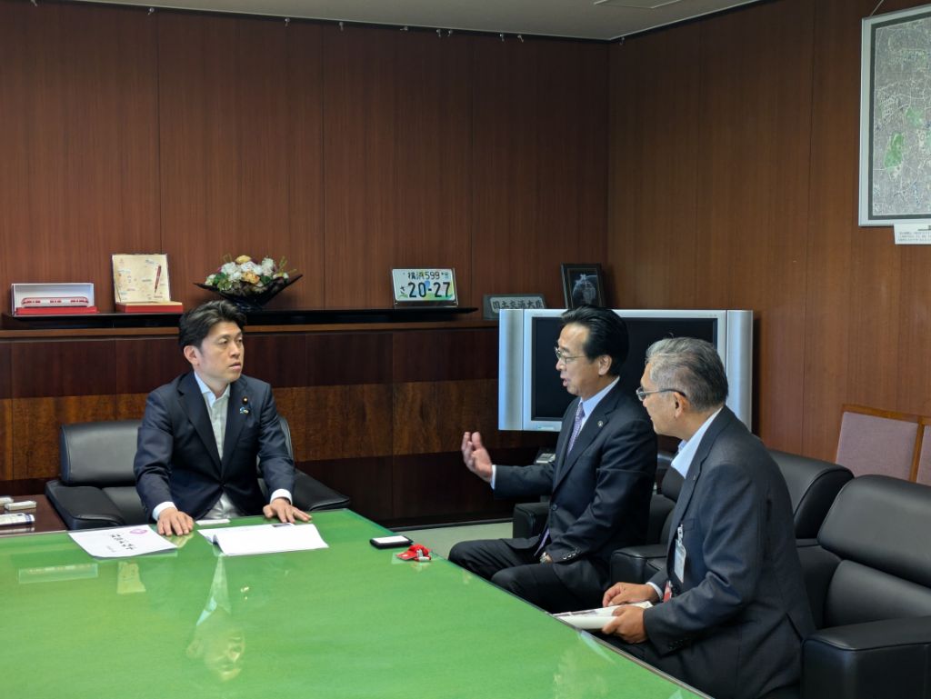R07国土交通大臣への要望の様子