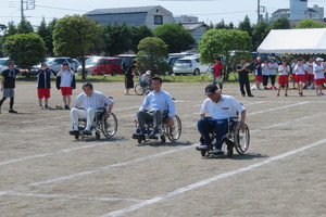 藤岡市障がい者スポーツ大会の参加者