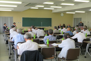 藤岡市遺族の会総会の様子