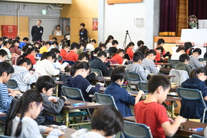 関孝和先生顕彰第70回全日本珠算競技大会の参加者