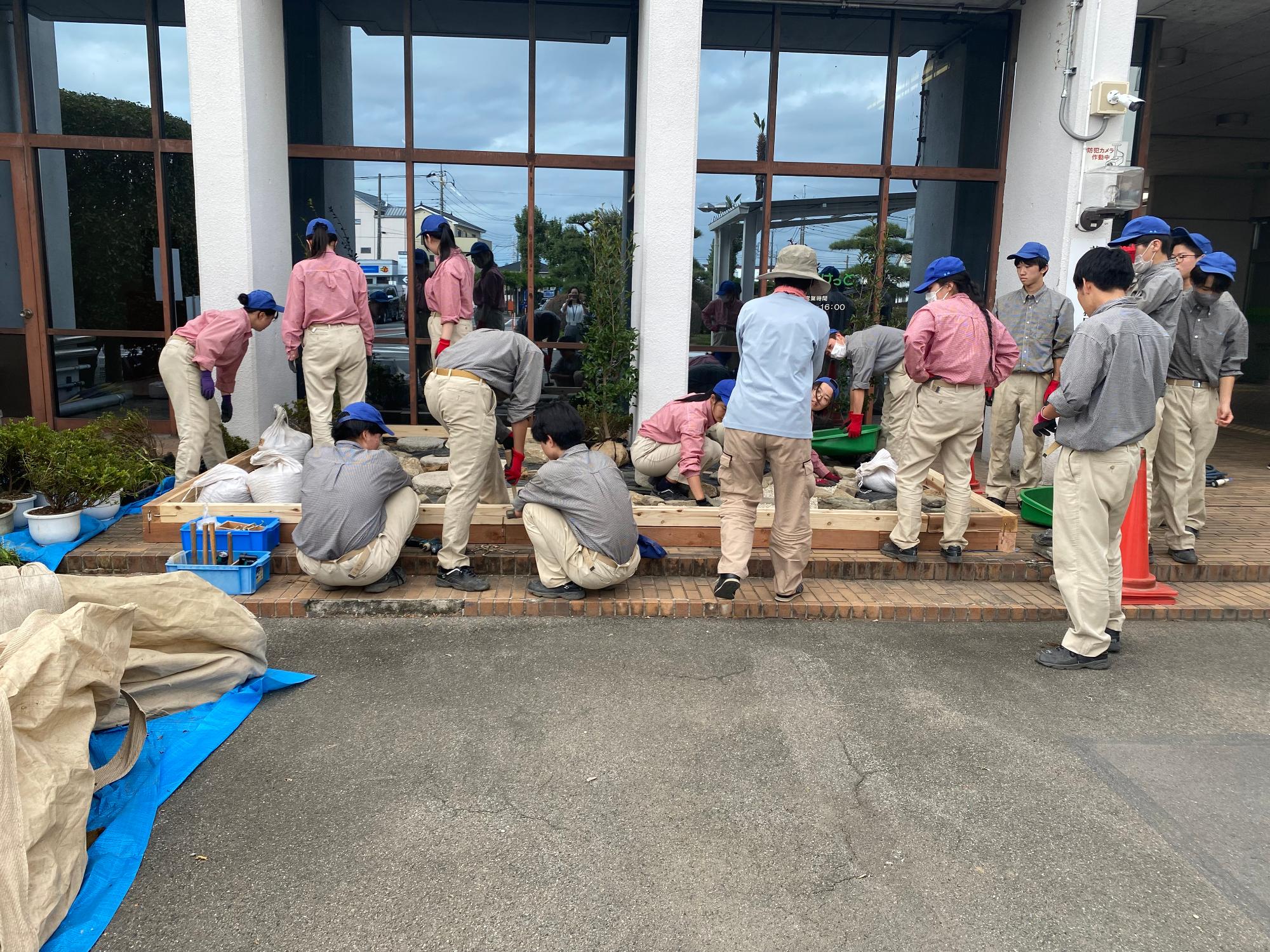 デザイン花壇