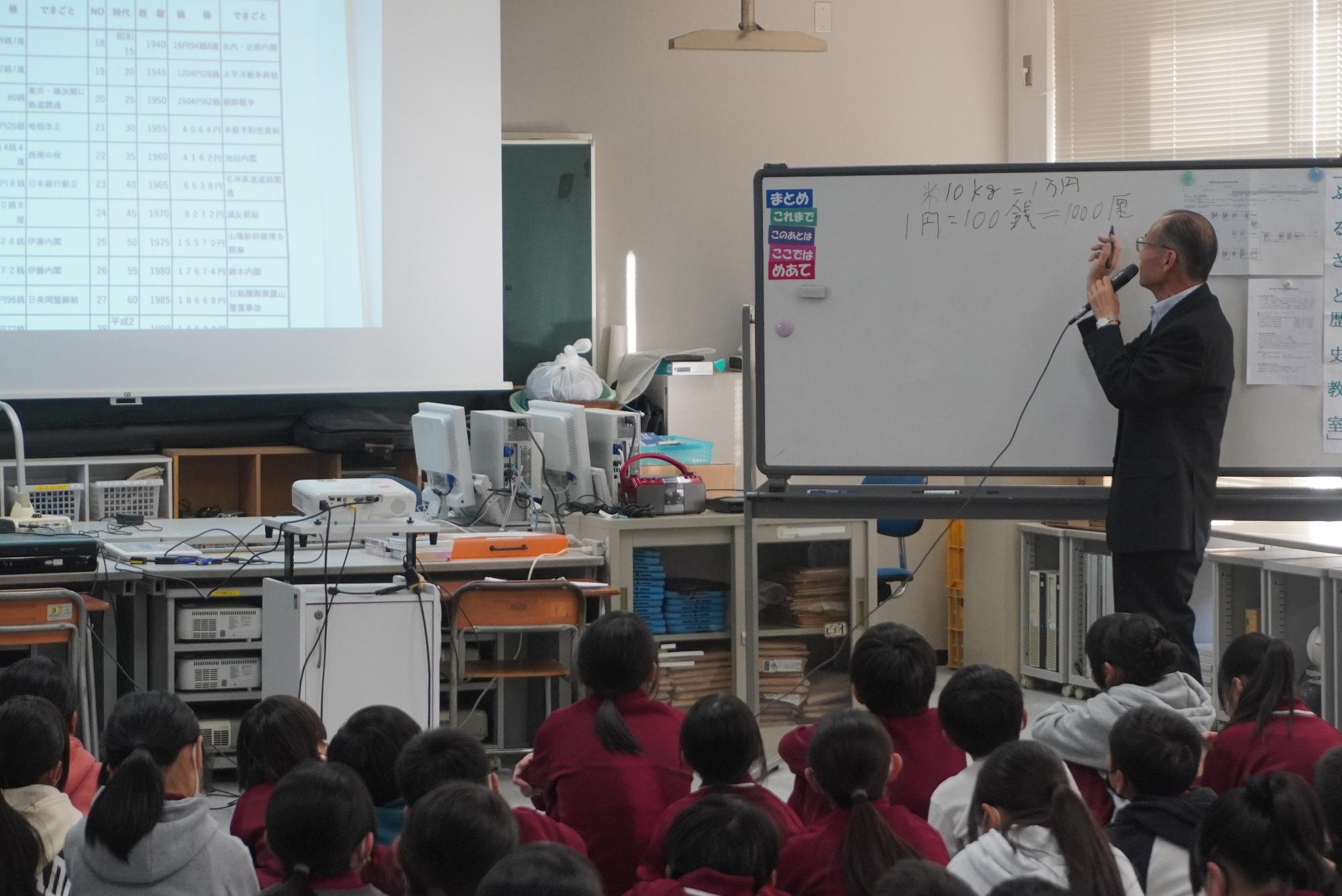 美土里小学校歴史教室