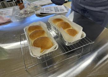 できあがった食パン