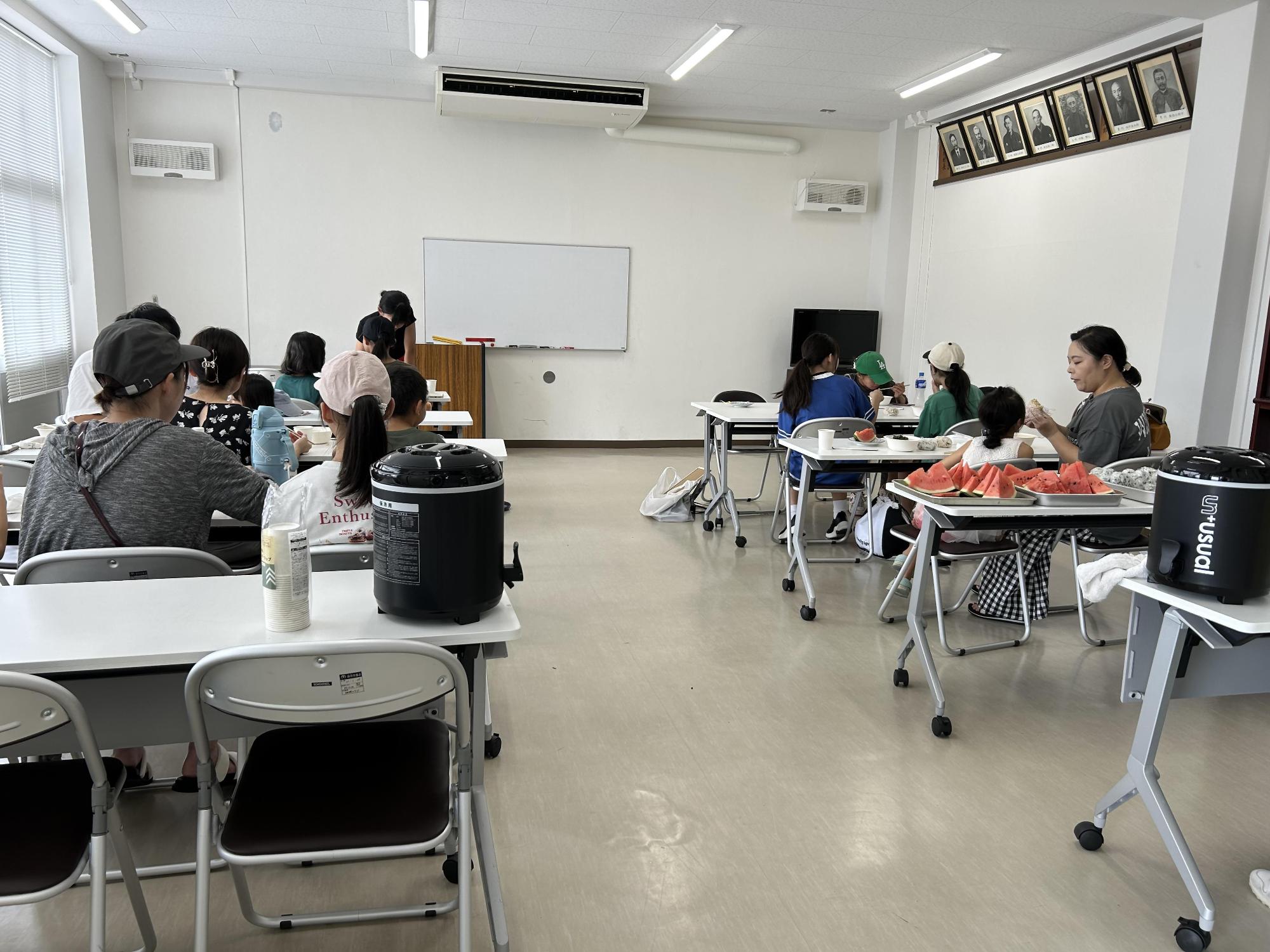 こども食堂の様子