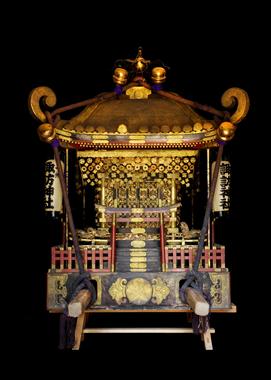 諏訪神社宮神輿の諏訪様の写真