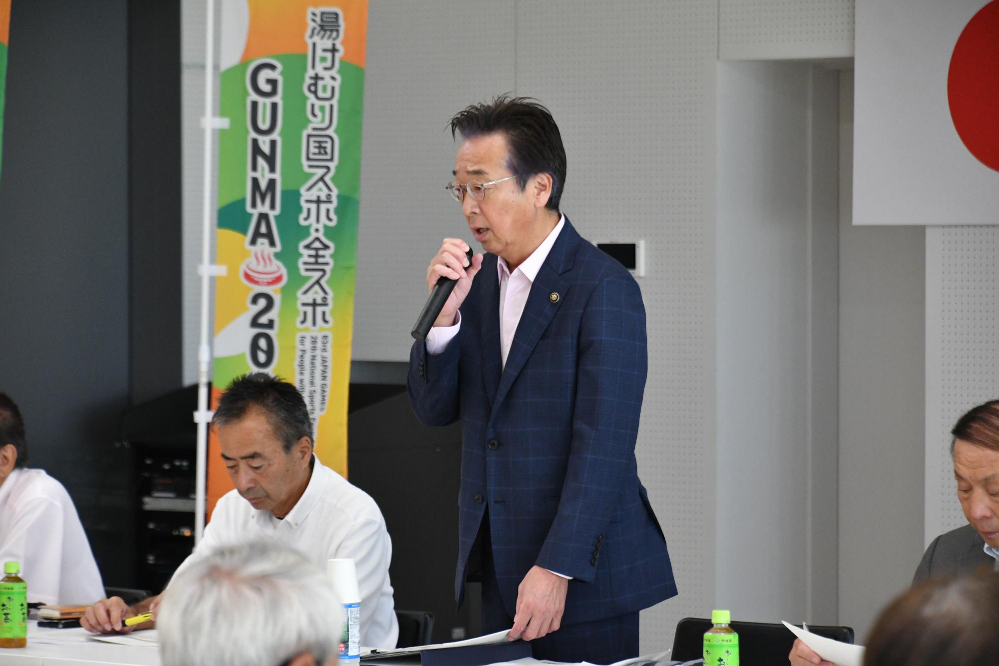 設立発起人代表挨拶