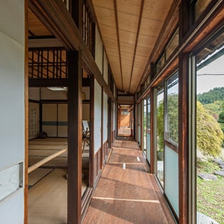 母屋兼蚕室（1階風景）