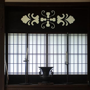 母屋兼蚕室（1階風景）