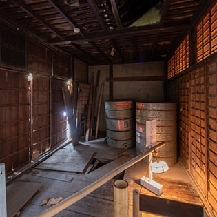 母屋兼蚕室（2階風景）