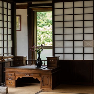母屋兼蚕室（1階風景）